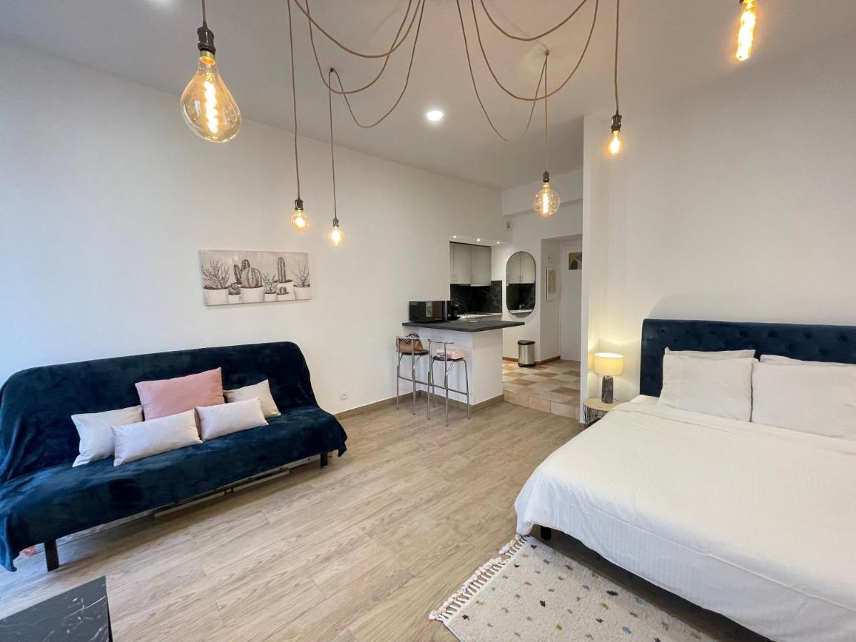 Nice Renting - 2 Massena - Luxury Loft - Balcony Massena Square View - Aircon 외부 사진